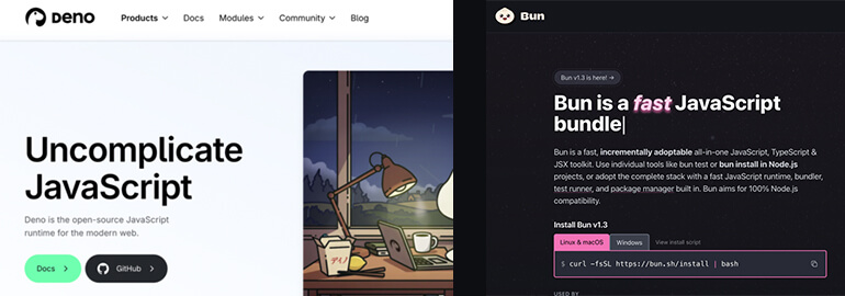 Чому всі говорять про Deno та Bun: майбутнє без Node.JS?
